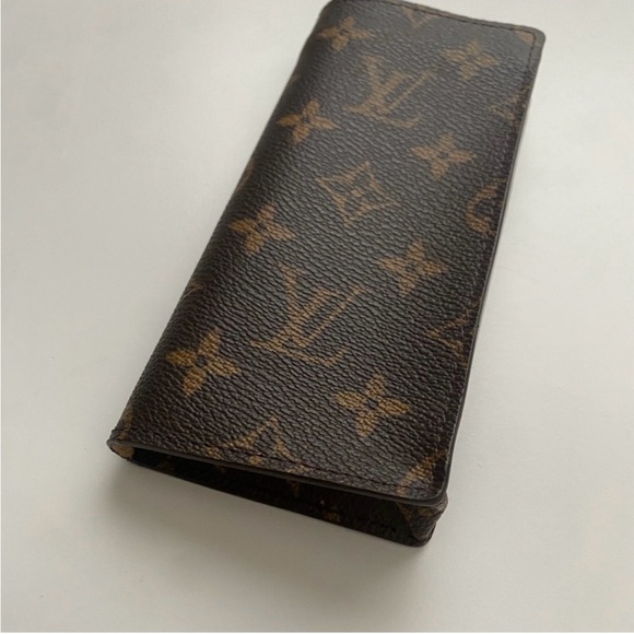 Authentic Louis Vuitton Monogram Etui Lunettes Simple Glasses Case - Picture 6 of 10